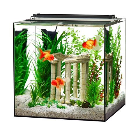 Aqueon Frameless Cube Aquarium, 35 Gallon .